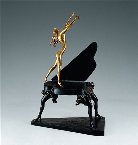 Surrealist Piano (Museum Edition) by Salvador Dali - Bronze Sculpture